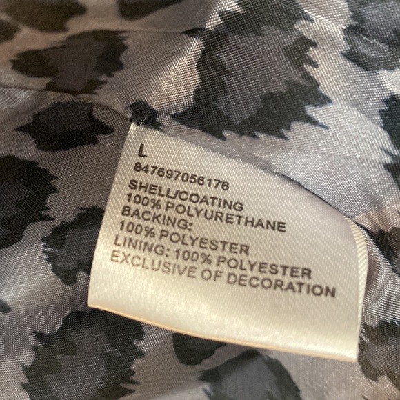 Rampage Faux Leather Sequined Moto Jacket women’s size large - Picture 10 of 11